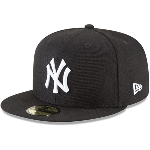 帽子 NEW ERA Fitted Long Brim Hat YANKEES M Buy New Era Mens Cotton New York Yankees MLB Authentic Collection